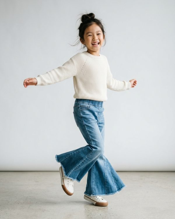 Quần Jean Túi Hộp Girlie Cargo Pastel