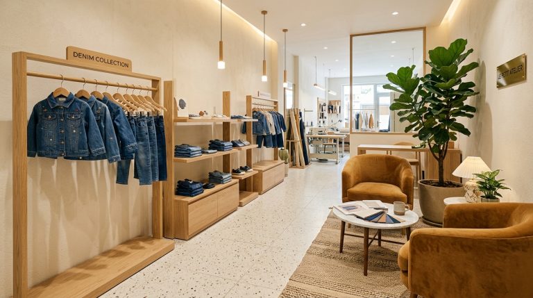 Không gian trưng bày Boutique Showroom HP Jeans Kids